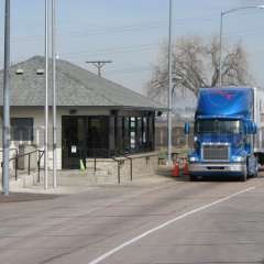 Fort Collins Colorado Weigh Station Truck Scale Picture  South Bound Fort Collins Weigh Station