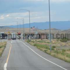 Loma (Grand Junction) Colorado Weigh Station Truck Scale Picture  West Bound Grand Junction Scale Entrance