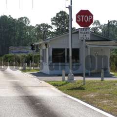 Bunnell (Palm Coast) Florida Weigh Station Truck Scale Picture  