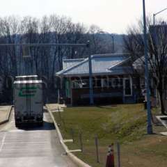 Perryville (Susquehanna River Bridge) Maryland Weigh Station Truck Scale Picture  