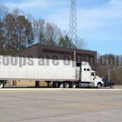 Bovina (Vicksburg) Mississippi Weigh Station Truck Scale Picture  