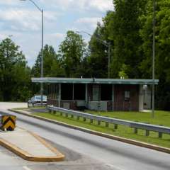 Mt. Airy North Carolina Weigh Station Truck Scale Picture  Mount Airy Weigh Station South Bound Side