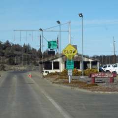 Klamath Falls POE Oregon Weigh Station Truck Scale Picture  