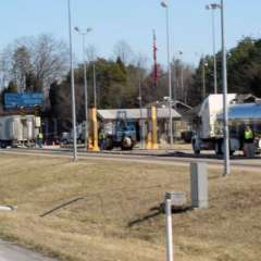 Knoxville Tennessee Weigh Station Truck Scale Picture  