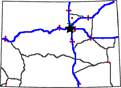 Colorado state weigh station map