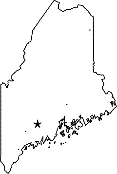 Maine state weigh station map