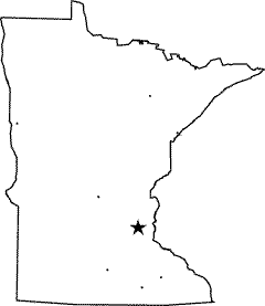 Minnesota state weigh station map