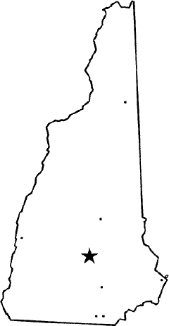 New Hampshire state weigh station map