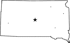 South Dakota state weigh station map