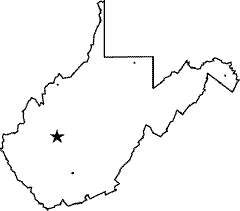 West Virginia state weigh station map