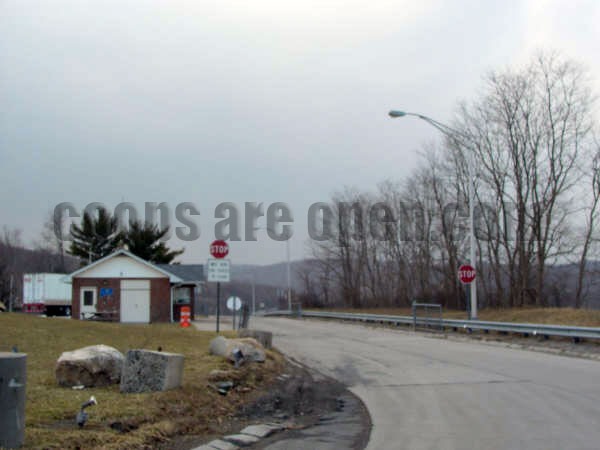  Danbury Connecticut Weigh Station Truck Scale Picture 