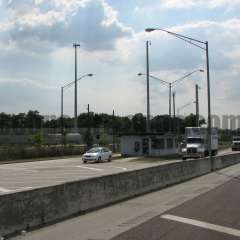 Plant City Florida Weigh Station Truck Scale Picture  Looking Back at the East Bound Plant City Scale