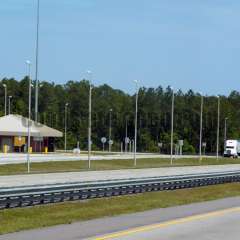 Yulee (Jacksonville north) Florida Weigh Station Truck Scale Picture Yulee (Jacksonville north) Florida Weigh Station Truck Scale Picture