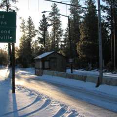 Sisters (Bend) Oregon Weigh Station Truck Scale Picture Sisters Weigh Station