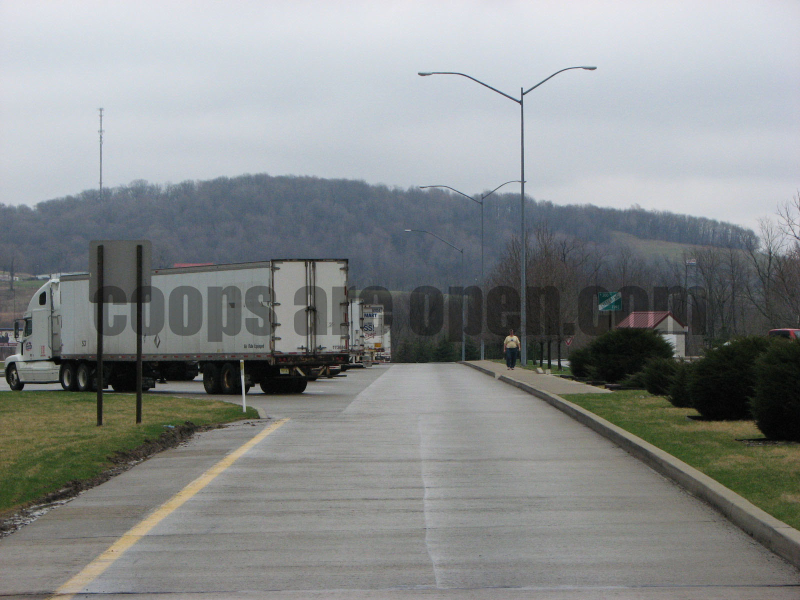  Washington Pennsylvania Weigh Station Truck Scale Picture 