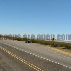 Demming New Mexico Weigh Station Truck Scale Picture  Demming Weigh Station from the East Bound Direction