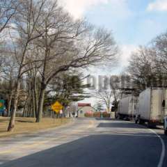 Westbrook (Saybrook) Connecticut Weigh Station Truck Scale Picture  North Bound Westbrook Weigh 