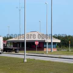 White Springs (Lake City) Florida Weigh Station Truck Scale Picture  