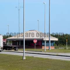 White Springs (Lake City) Florida Weigh Station Truck Scale Picture  