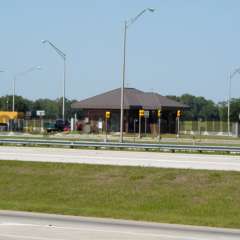 Wildwood Florida Weigh Station Truck Scale Picture  Wildwood weigh station north bound side