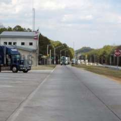 Bremen (Temple) Georgia Weigh Station Truck Scale Picture  