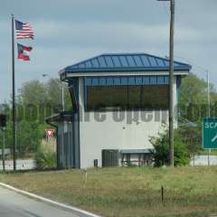 Valdosta Georgia Weigh Station Truck Scale Picture  Valdosta North Bound Scale House