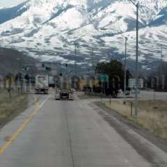 Inkom Port of Entry (Pocatello) Idaho Weigh Station Truck Scale Picture  