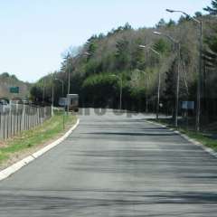 Southbridge (Sturbridge) Massachusetts Weigh Station Truck Scale Picture East Bound Sturbridge Truck Check Station