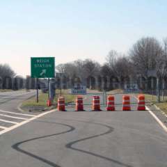 Deerfield (Greenfield) Massachusetts Weigh Station Truck Scale Picture  