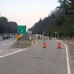 Raynham Center (Taunton) Massachusetts Weigh Station Truck Scale Picture  