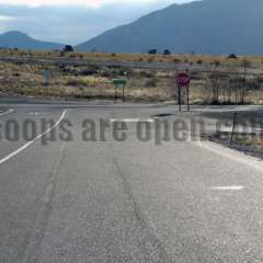 La Cienega (Santa Fe) New Mexico Weigh Station Truck Scale Picture  