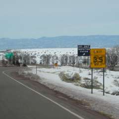 La Cienega (Santa Fe) New Mexico Weigh Station Truck Scale Picture  