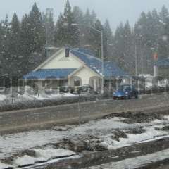 Dunsmuir Grade (Shasta) California Weigh Station Truck Scale Picture  Shasta Scale House South Bound