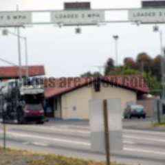 San Onofre (Oceanside) California Weigh Station Truck Scale Picture  San Onofre Weigh Station South Bound