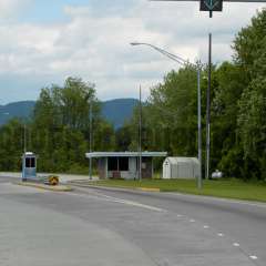 Mt. Airy North Carolina Weigh Station Truck Scale Picture  Mount Airy Weigh Station North Bound Side