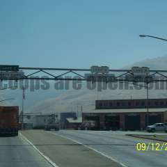 Grapevine (Wheeler Ridge) California Weigh Station Truck Scale Picture Thanks for the picture, Maurice!